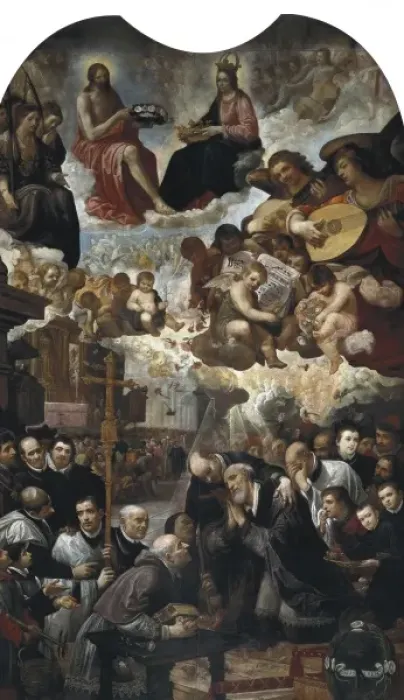 Framed Print : ROELAS, Juan de (1560-1625). Death of Saint Isidore Framed Print : ROELAS, Juan de (1560-1625). Death of Saint Isidore