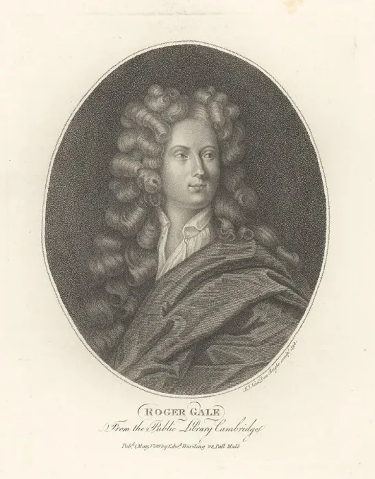 Framed Print : Roger Gale, English antiquary and historian, 1672-1744 Framed Print : Roger Gale, English antiquary and historian, 1672-1744