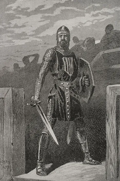 Framed Print : Roger of Lauria (1245-1305). Italian marine Framed Print : Roger of Lauria (1245-1305). Italian marine