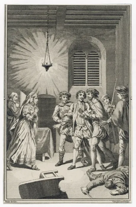 Framed Print : Roger Mortimer Arrested Framed Print : Roger Mortimer Arrested