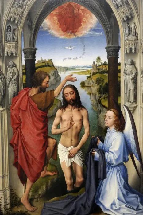 Framed Print : Rogier van der Weyden or Roger de la Pasture (1399 or 1400-1 Framed Print : Rogier van der Weyden or Roger de la Pasture (1399 or 1400-1