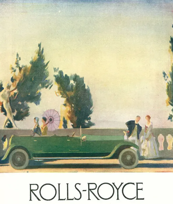 Framed Print : Rolls Royce Advertisement Framed Print : Rolls Royce Advertisement