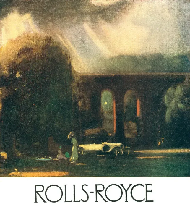 Framed Print : Rolls Royce Advertisement Framed Print : Rolls Royce Advertisement