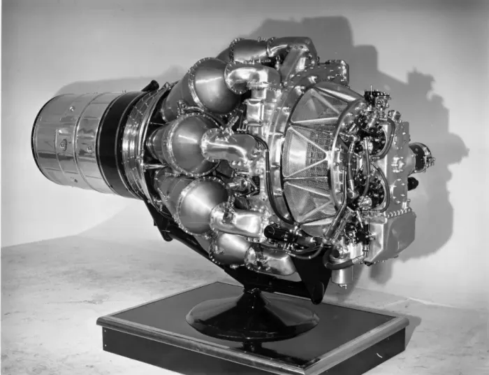 Framed Print : Rolls Royce Nene turbojet Starboard front quarter Framed Print : Rolls Royce Nene turbojet Starboard front quarter