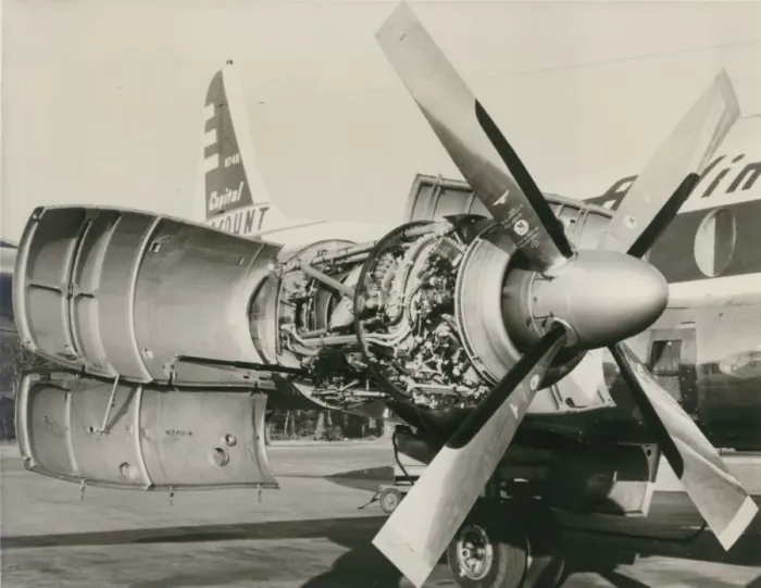 Framed Print : Rolls-Royce RB53 Dart turboprop installation Framed Print : Rolls-Royce RB53 Dart turboprop installation