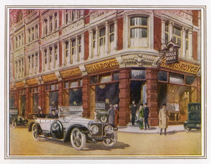 Framed Print : ROLLS ROYCE SHOWROOM Framed Print : ROLLS ROYCE SHOWROOM