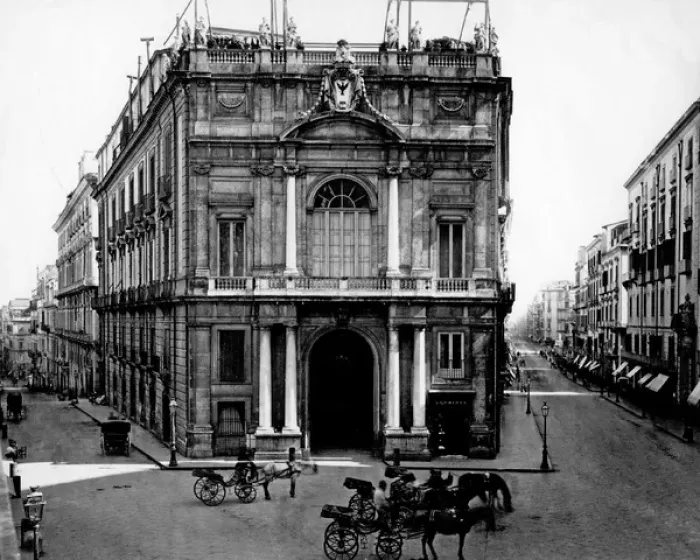Framed Print : Via Roma, Naples, Italy Framed Print : Via Roma, Naples, Italy