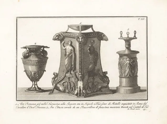Framed Print : Roman altar, Etruscan altar and Greek vase Framed Print : Roman altar, Etruscan altar and Greek vase