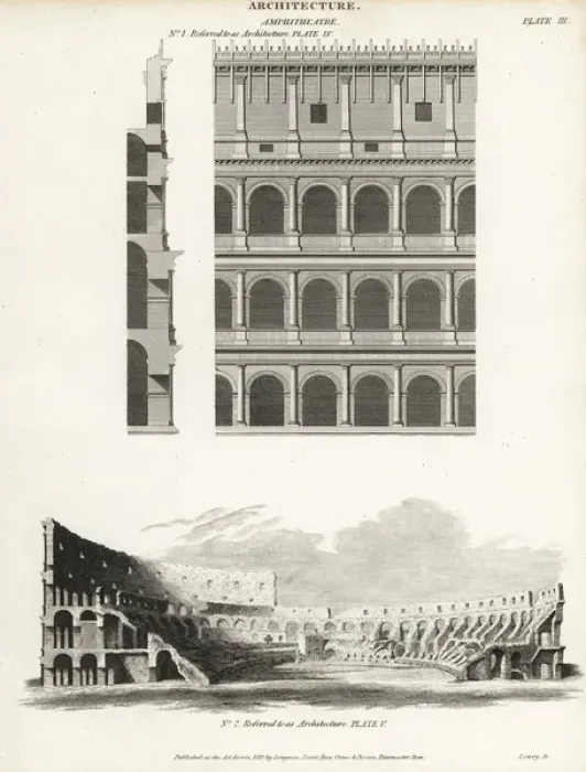 Framed Print : Roman ampitheatre Framed Print : Roman ampitheatre