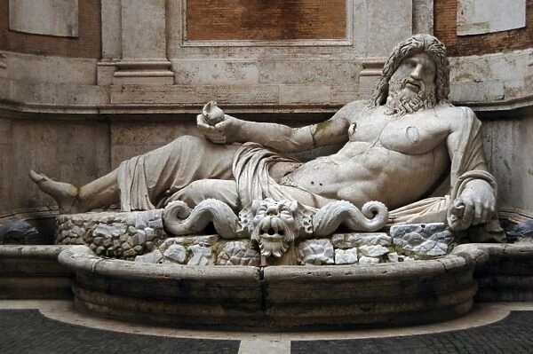 Roman Art. Marphurius or Marforio. Marble. Capitoline Museum