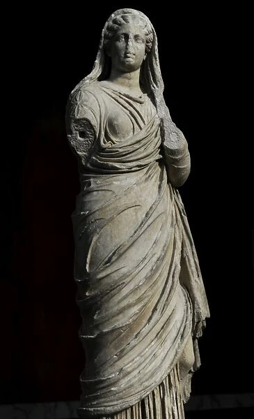 Roman Art. The Mater Familias or Matrona. Statue. Ny Carlsbe