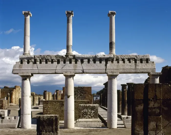 Framed Print : Roman art. Pompeii. Forum Framed Print : Roman art. Pompeii. Forum