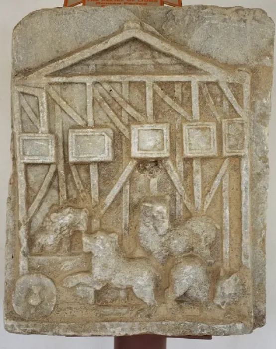 Framed Print : Roman art. Turkey. Relief bears. Detail. City Museum Mileto Framed Print : Roman art. Turkey. Relief bears. Detail. City Museum Mileto
