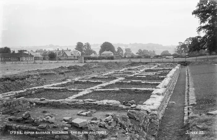 Framed Print : Roman Barrack Buildings at Caerleon Fortress Framed Print : Roman Barrack Buildings at Caerleon Fortress