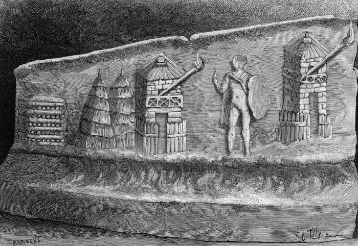 Framed Print : ROMAN BEACON SIGNALS