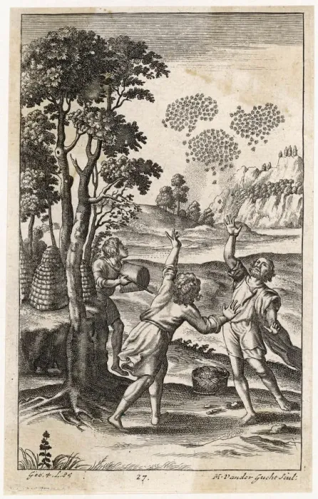 Framed Print : ROMAN BEEKEEPERS / VIRGIL Framed Print : ROMAN BEEKEEPERS / VIRGIL