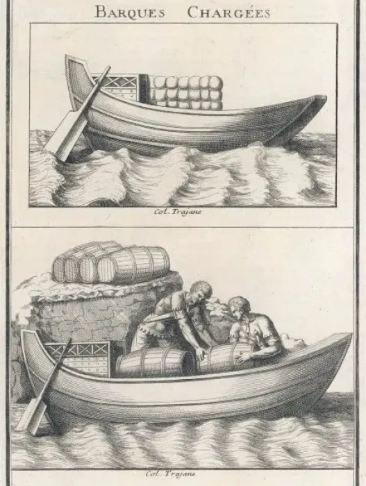 Framed Print : Roman Boats Framed Print : Roman Boats