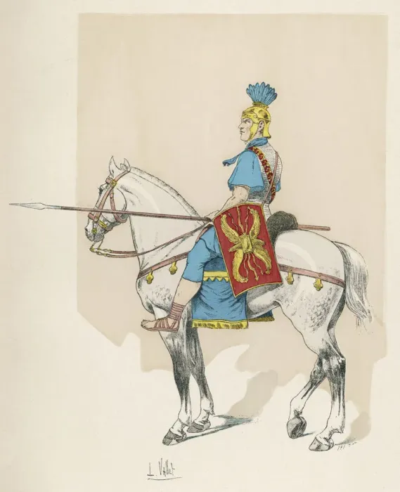 Framed Print : ROMAN CAVALRYMAN Framed Print : ROMAN CAVALRYMAN