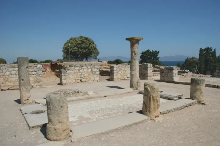Framed Print : Roman city of Ampurias. Roman Domus Framed Print : Roman city of Ampurias. Roman Domus