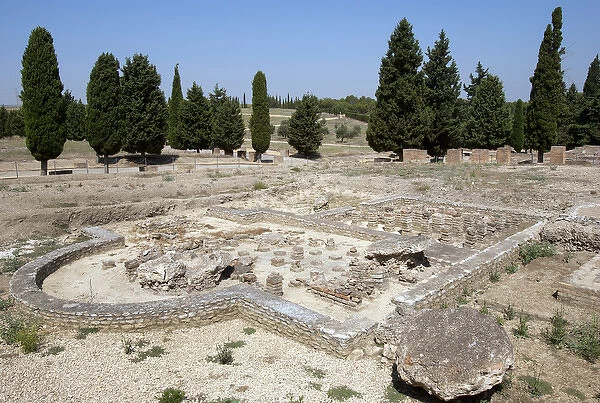 Roman city of Italica. House of Neptune. Spain