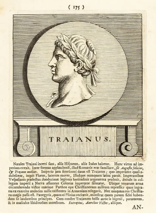 Framed Print : Roman Emperor Trajan Framed Print : Roman Emperor Trajan