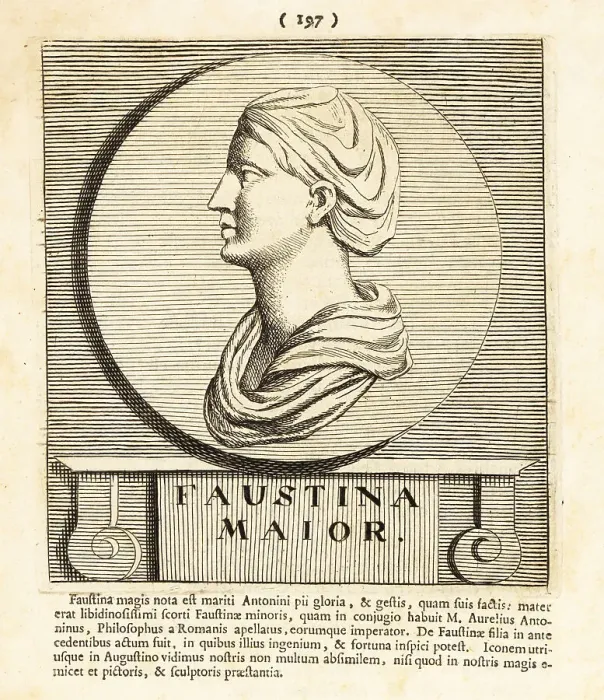 Framed Print : Roman Empress Faustina the Elder Framed Print : Roman Empress Faustina the Elder