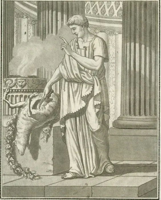 Framed Print : Roman Haruspex Framed Print : Roman Haruspex