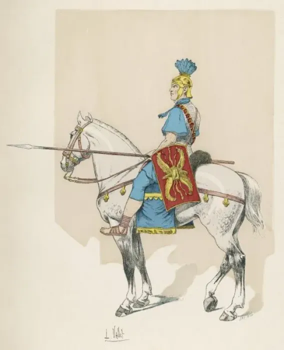 Framed Print : Roman Horse Soldier Framed Print : Roman Horse Soldier