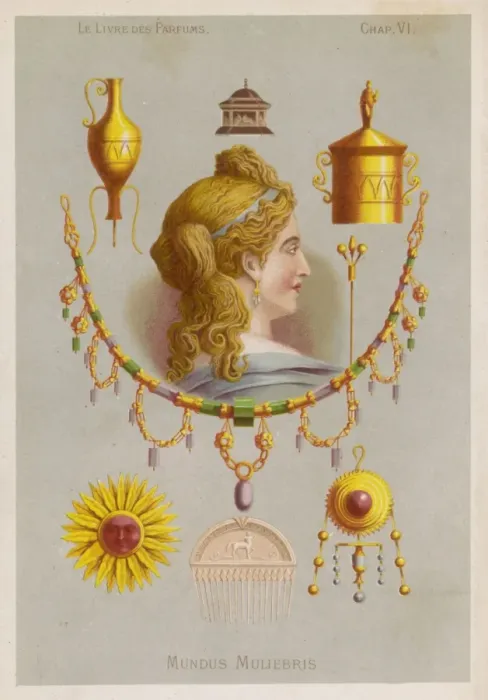 Framed Print : Roman Lady / Perfume Framed Print : Roman Lady / Perfume