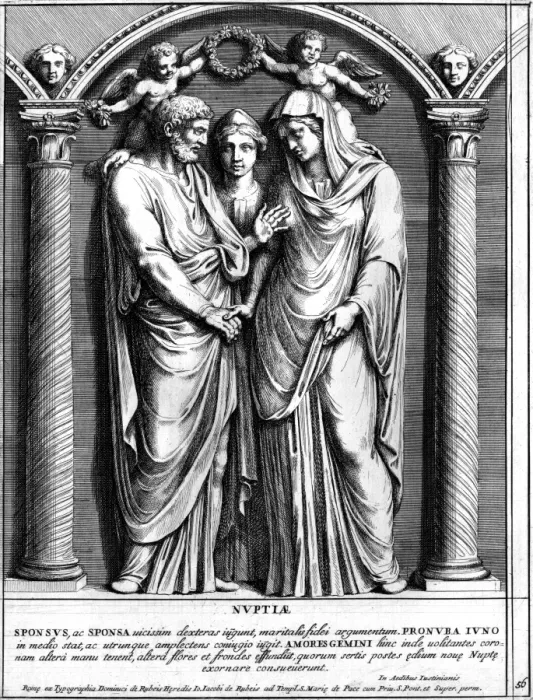 Framed Print : Roman Marriage Ceremony Framed Print : Roman Marriage Ceremony