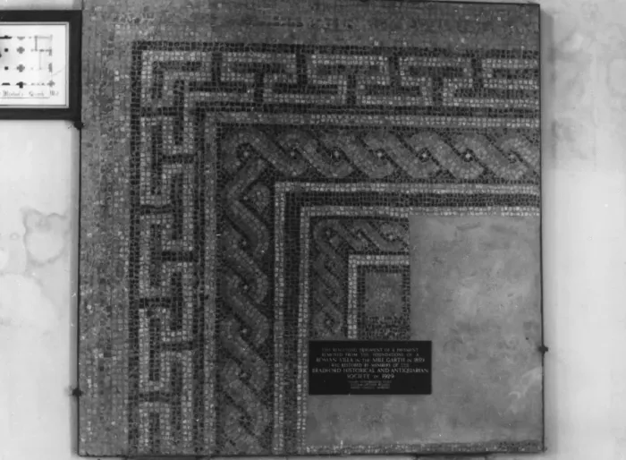 Framed Print : Roman Mosaic Framed Print : Roman Mosaic