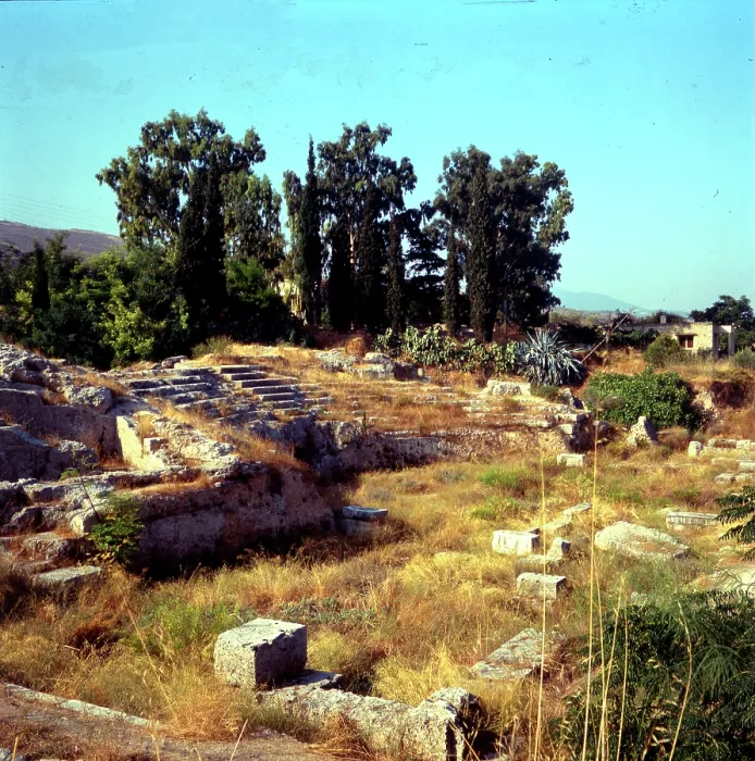 Framed Print : Roman Odeon of Ancient Corinth Framed Print : Roman Odeon of Ancient Corinth