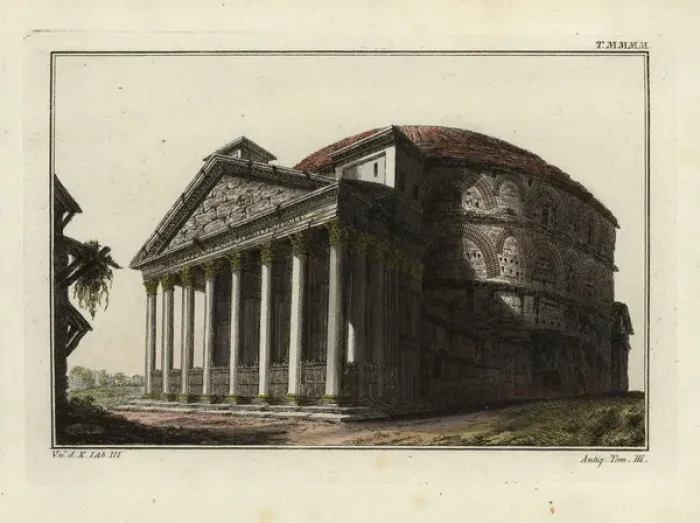 Framed Print : Roman Pantheon Framed Print : Roman Pantheon