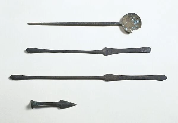 Roman period. Spain. Catalonia. Tools of Bronze. From Empuri