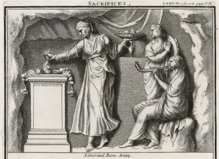 Framed Print : Roman Sacrifice Food Framed Print : Roman Sacrifice Food