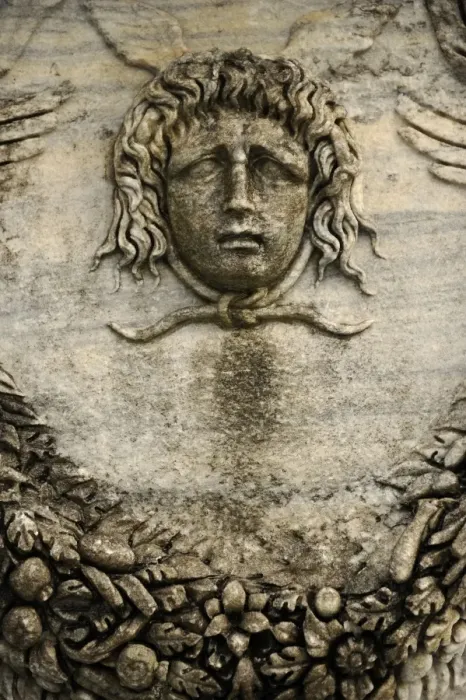Framed Print : Roman Sarcophagus. Medusa Framed Print : Roman Sarcophagus. Medusa