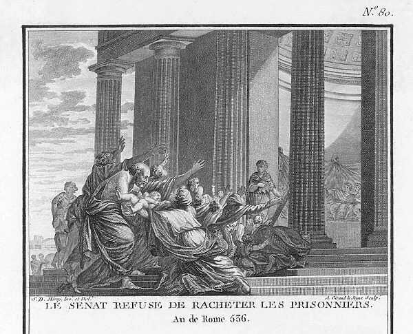 Roman Senate refuses to ransom prisoners