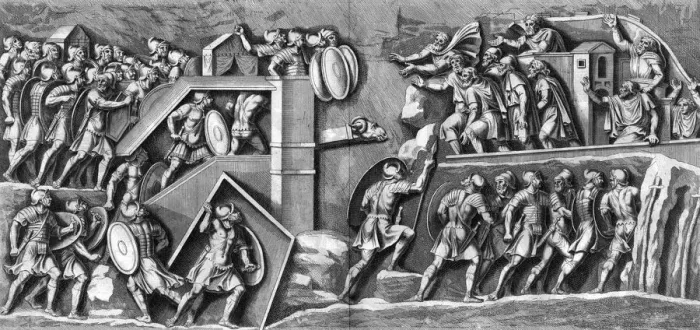 Framed Print : Roman Siege Tactics Framed Print : Roman Siege Tactics