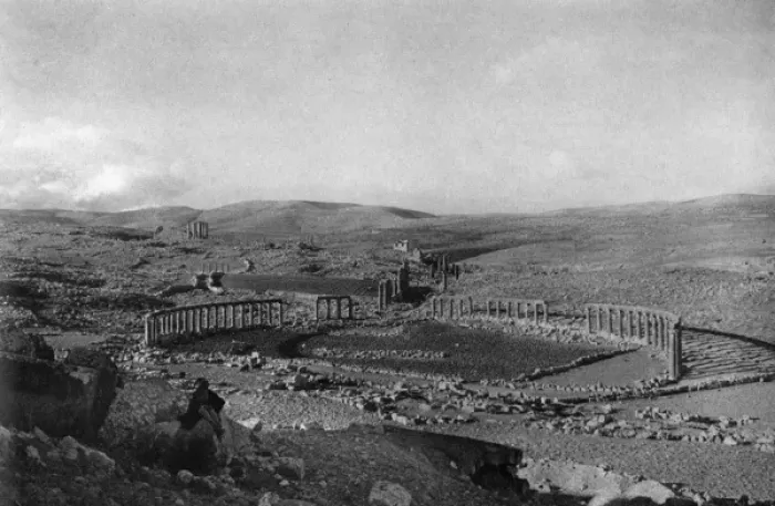 Framed Print : Roman site of Jerash (Gerasa), Jordan, Holy Land