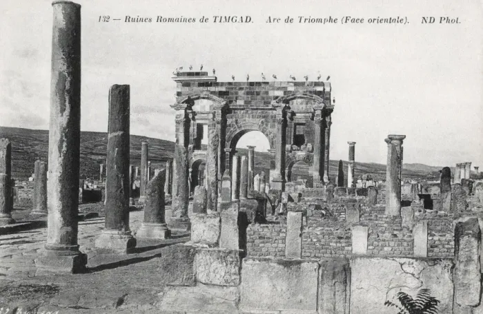 Framed Print : Roman site of Timgud - Algeria - Arch of Trajan Framed Print : Roman site of Timgud - Algeria - Arch of Trajan