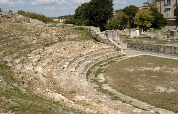 Framed Print : Roman theater. Pula. Croatia Framed Print : Roman theater. Pula. Croatia