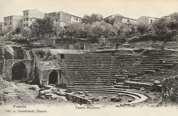 Roman Theatre at Fiesole, Italy