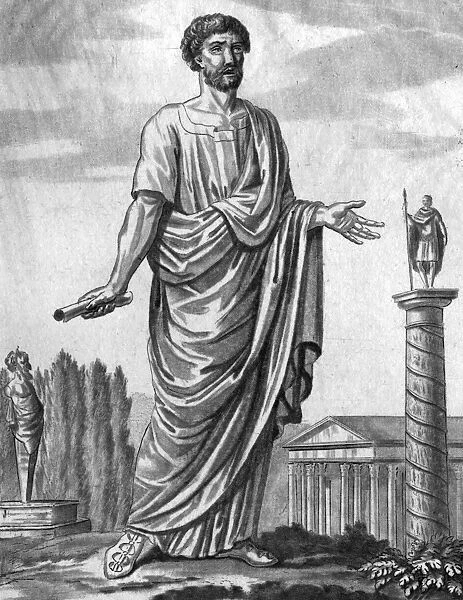 Roman Tribune. A Roman TRIBUNE OF THE PEOPLE, elected as representative