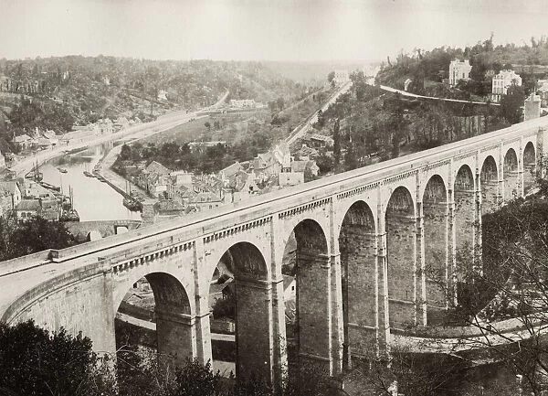 The Roman viaduct at Dinan, France