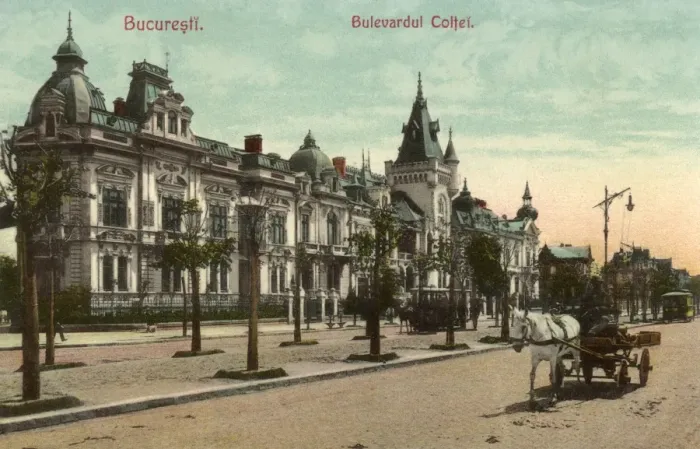 Framed Print : Romania - Bucharest - Coltei Boulevard Framed Print : Romania - Bucharest - Coltei Boulevard
