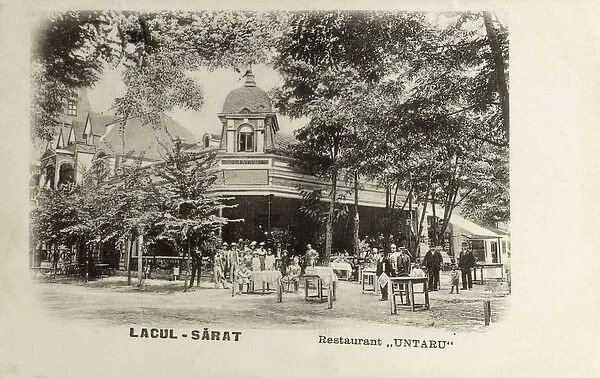 Romania - Lacu Sarat - Restaurant Untaru