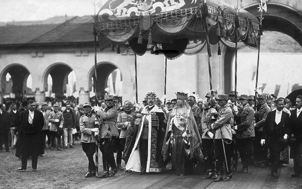 Romanian coronation 1922