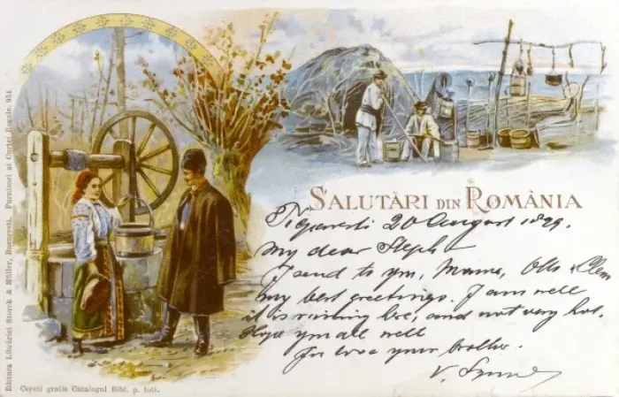 Framed Print : Romanian country types Framed Print : Romanian country types