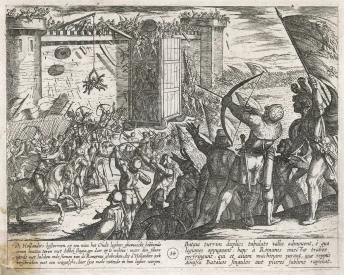 Framed Print : Romans in Batavia Framed Print : Romans in Batavia