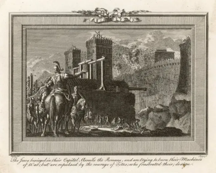 Framed Print : Romans Besiege Jerusalem Framed Print : Romans Besiege Jerusalem